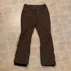 Cloudveil Zero-G Primaloft high waisted Ski/Snow Pants Brown Small